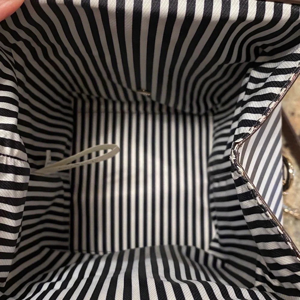 KATE SPADE Chocolate Milk Carton Crossbody Bag crème de la crème pocket book - Picture 3 of 11